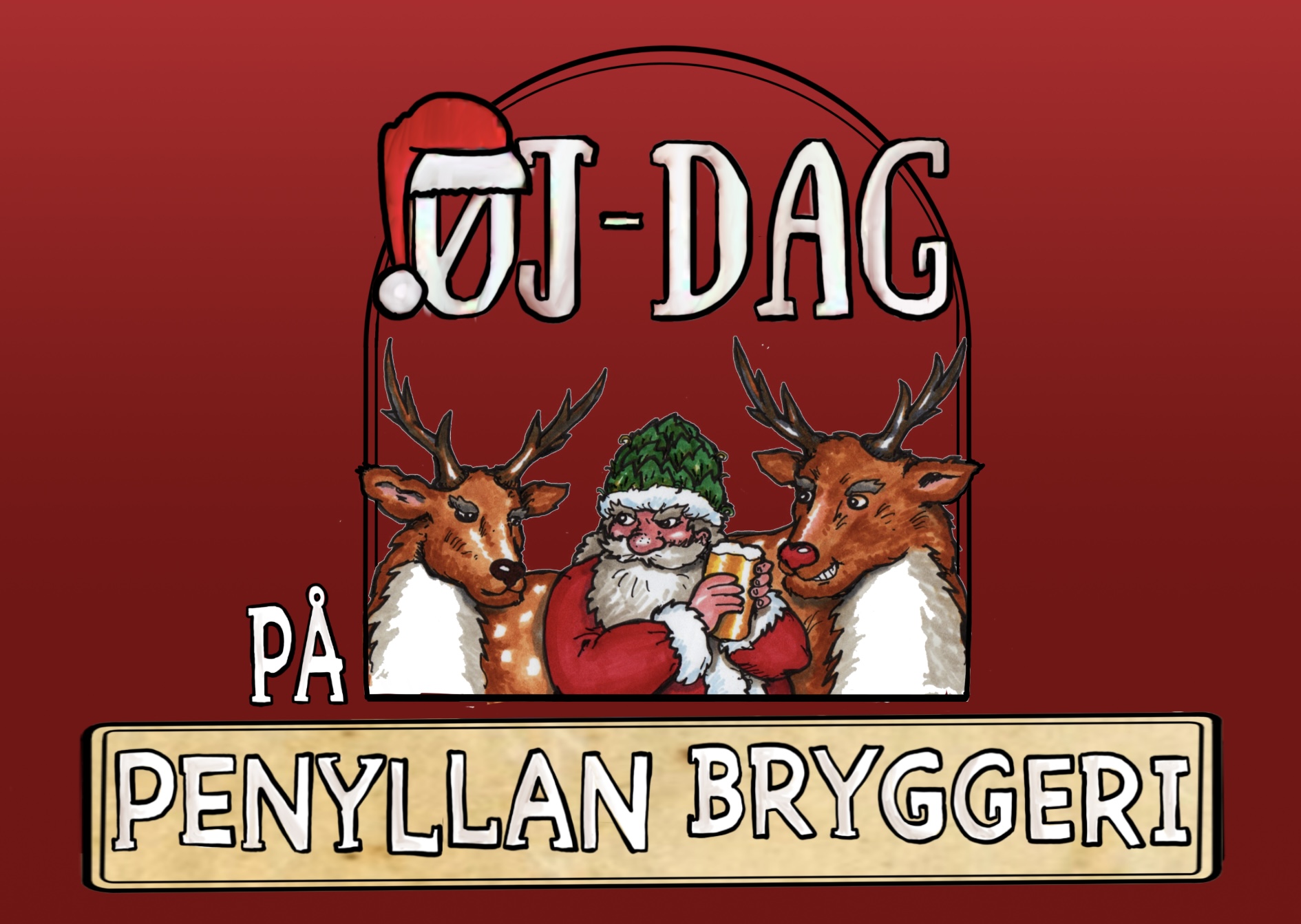 Ølentusiasternes Christmas Beer Day at the Brewery