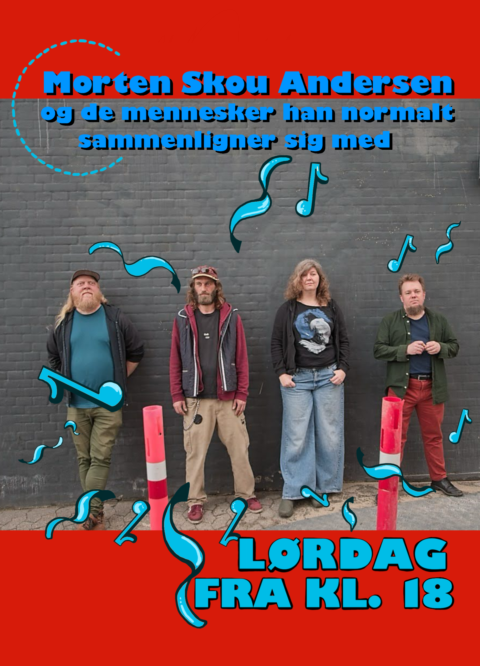 Free Live Music at the Brewery – July 18th at 18:00 – Morten Skou Andersen & de mennesker han normalt sammenligner sig med