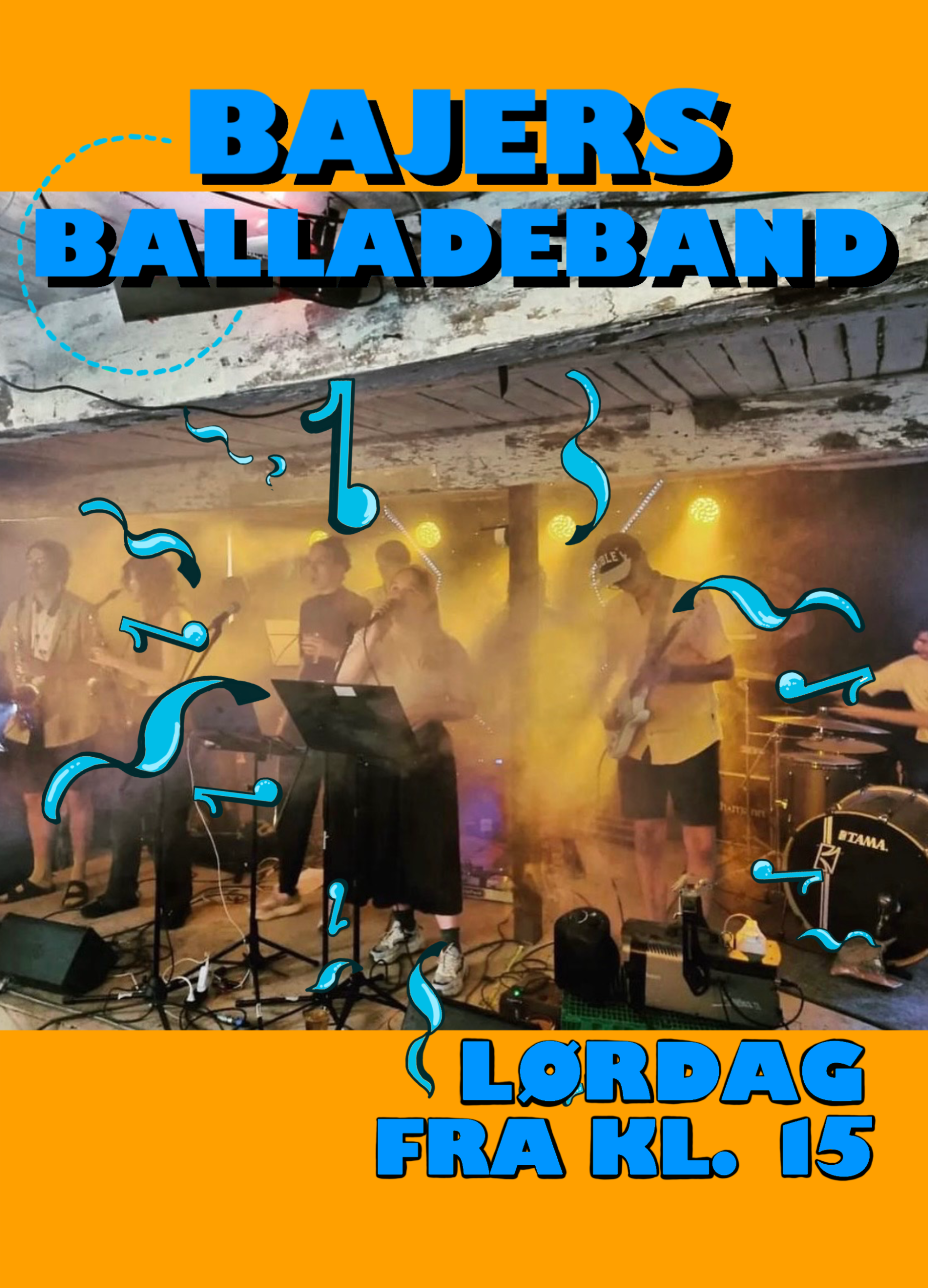 Free Live Music at the Brewery – Bajers BalladeBand Saturday July 18th